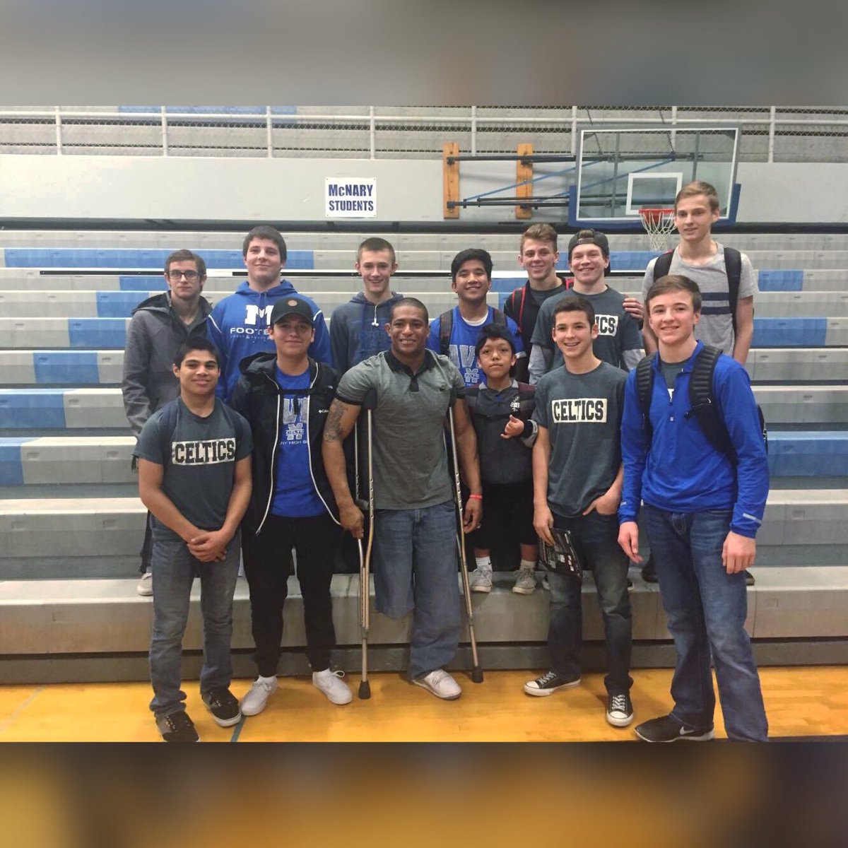 IvannnA16's tweet image. One of the best wrestler with the best soccer player 💪🏼⚽️ #AnthonyRobles