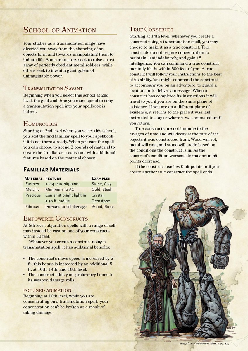 D D 5e Homebrew On Twitter Https T Co 4q2qyjcr9p