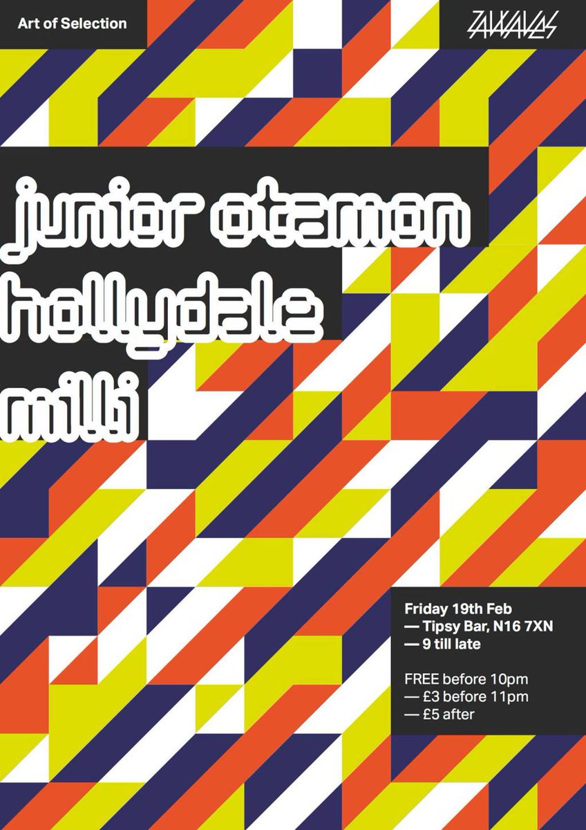 ZAWAVES: Art Of Selection (19 Feb @ Tipsy) doughnutmag.com/news/zawaves-a…