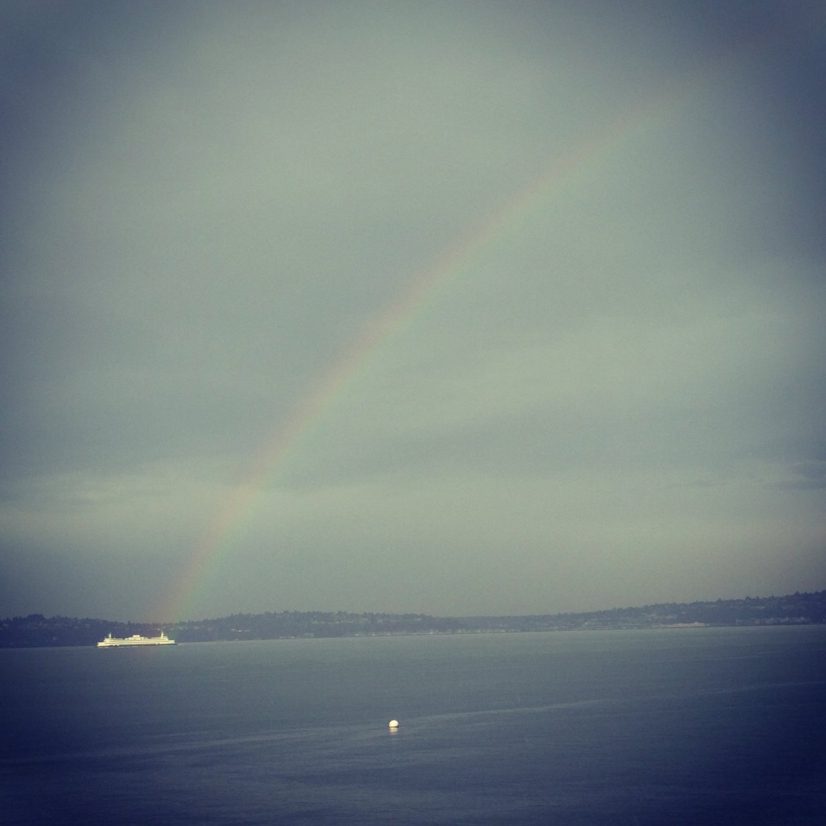 bucketsdotco's tweet photo. Rainbows,leprechauns,ferry boats..just another day at the office @bucketsdotco #backtowork #backtorain #startup #PNW https://t.co/gDz5cdiKRs