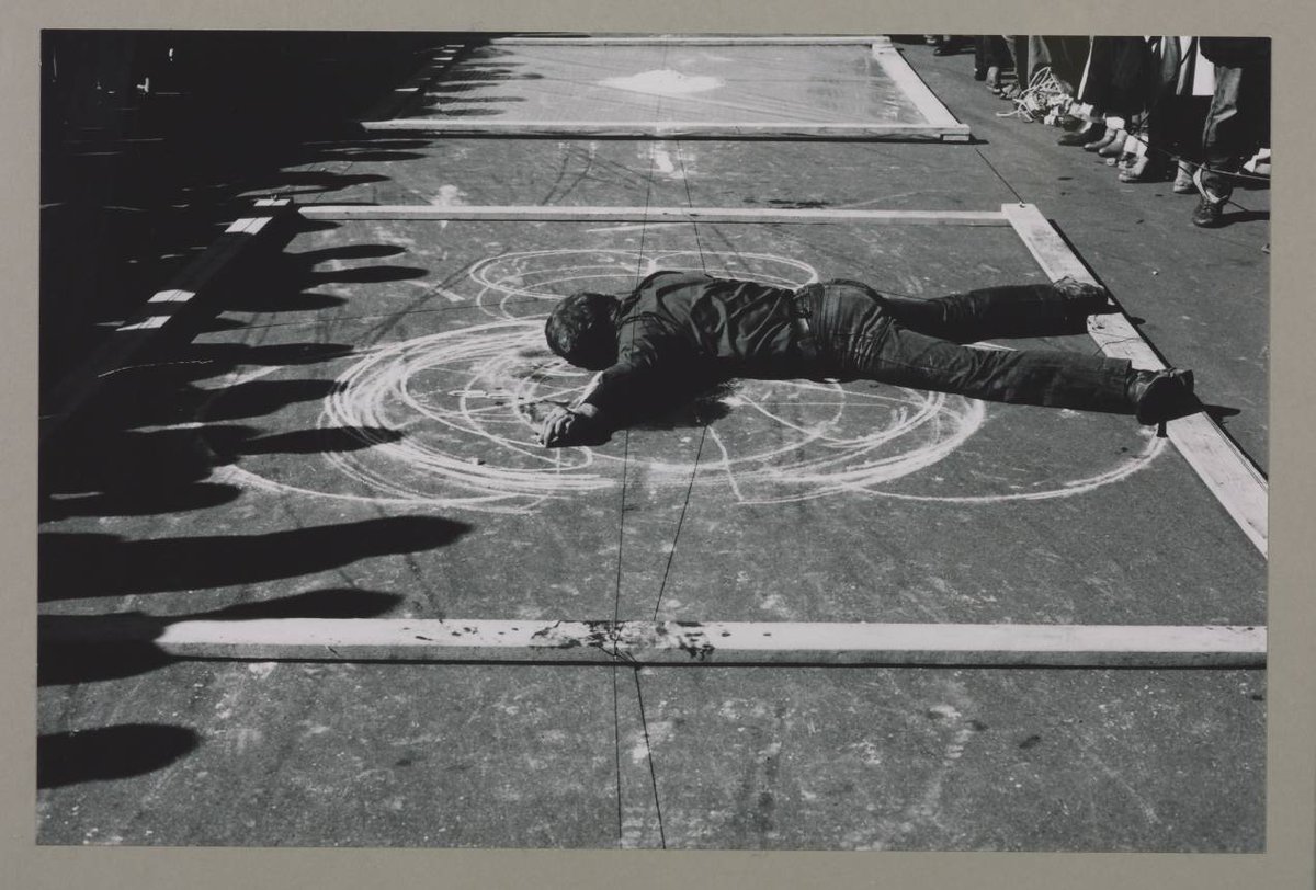 modernsleep's tweet photo. Stuart Brisley, Beneath Dignity, 1977 https://t.co/GzfmW6nWpp