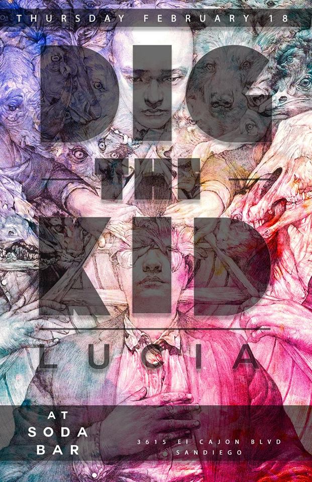 SodaBarSD's tweet photo. THURSDAY @ Soda Bar – @DigTheKid w/ @LUCIAtogether &amp; Omega Three https://t.co/ICPX1mfVkA https://t.co/X2Cad0ABuI
