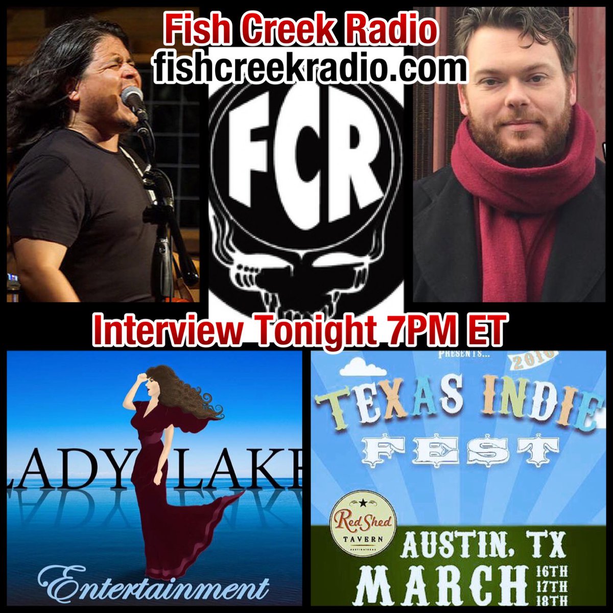 💯🔝🎵🌟#TuneIn
7PM ET
<a href="/fishcreekradio/">Fish Creek Radio</a> 
#interview 
<a href="/davidmartinezmu/">David Martinez Music</a> 
<a href="/jimmywillden/">Jimmy Willden</a> 
fishcreekradio.com