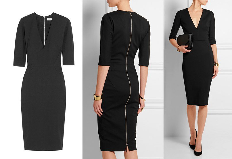 VB_collections's tweet photo. #VictoriaBeckham #VB_Collections #VBPreSS16 Victoria Beckham Stretch cotton dress £1059 https://t.co/oZFulQ9op2 https://t.co/t6qLwIslsF