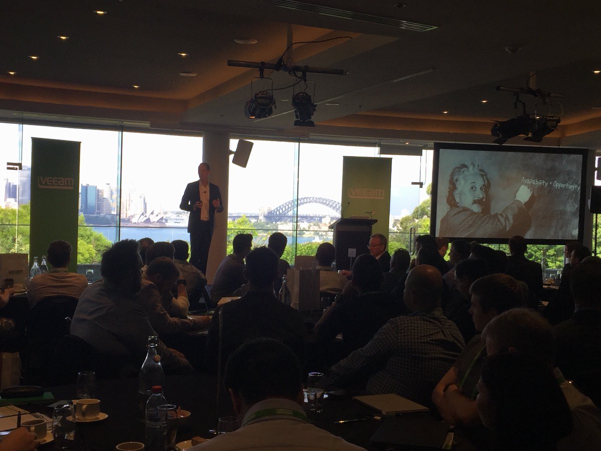 Veeam_APAC's tweet photo. Happy to have so many Veeam ANZ ProPartners join us at the ProPartner Conference today! #VeeamPPC2016 https://t.co/kOPxWip5kS