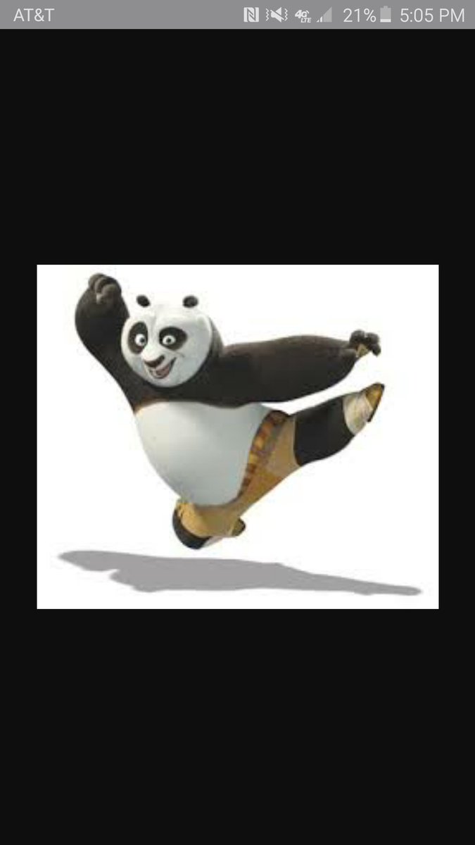 DTolua's tweet photo. People ask me what's my middle name. I tell them it's Andrew Jackson or Po from Kung Fu Panda. #AMFJ #dragonwarrior https://t.co/FiWGDKNo37