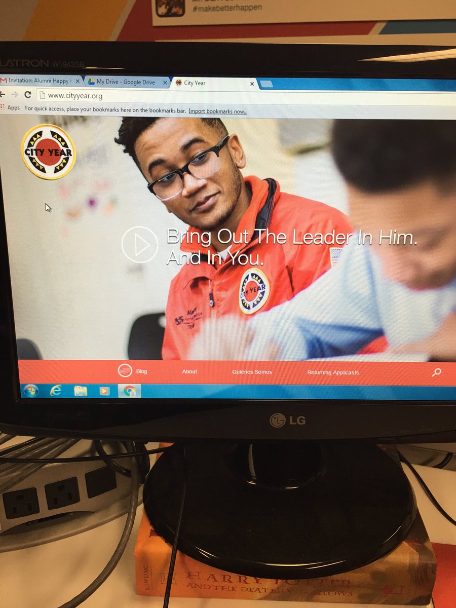 MsOlovesCYDC's tweet photo. BEST TL MOMENT TO-DATE: seeing my ACM effectively run his small group...on the City Year website! #makebetterhappen https://t.co/5Kr6iQcfAB