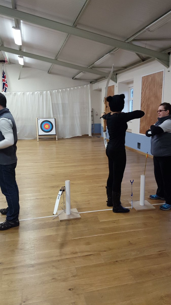 YasserCherifi's tweet photo. Archery session today was sick. I wish I had more time to join the other beginner sessions 😢 @activeanglia #archery https://t.co/lyS6Qx9sRf