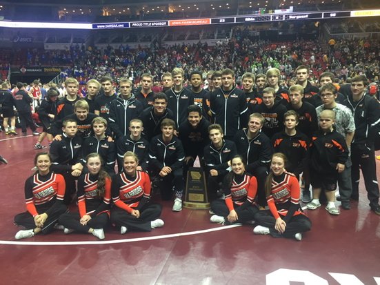 sblpride's tweet photo. Congrats @SBLWrestling on a great dual season!  7th place in state!  #gowarriors https://t.co/cjbcae03Rb