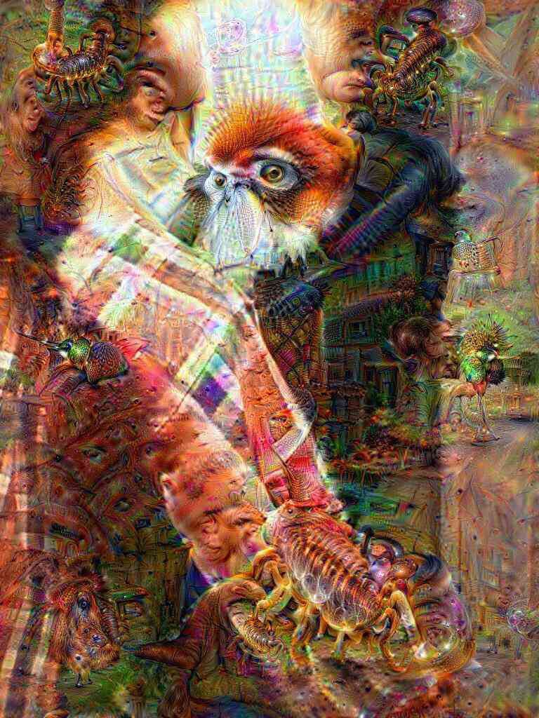 dreamifyio's tweet photo. IMAGE OF THE DAY: Veronica Mae's  brown eye turns green and another pink, using custom #dreamify parameters https://t.co/jfOBx5HAha