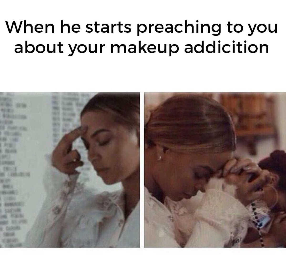 lashmakeup_'s tweet photo. Who else has this problem? #Makeup #MakeupAddict #Beyonce #MakeupJunkie #MakeupArtist #Slaying https://t.co/RPLCoO6DJk