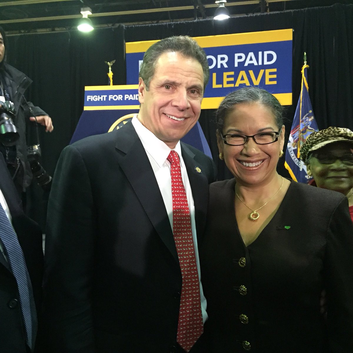 Thank you <a href="/NYGovCuomo/">Archive: Governor Andrew Cuomo</a> for supporting paid family leave in #NYS <a href="/liveonny/">LiveOn NY</a> <a href="/prideagenda/">Don V. King</a> <a href="/ChildDefender/">Children's Defense Fund</a>