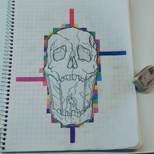 silvestrems's tweet photo. Después de todo la muerte es solo un síntoma de que hubo vida. #Skullproject https://t.co/i2V3eSjTRd