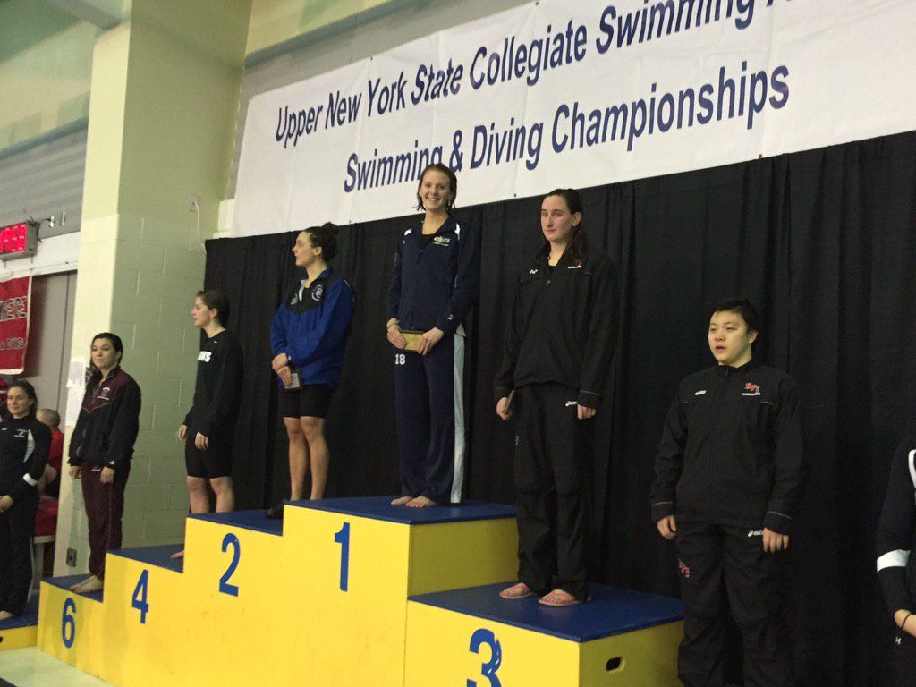 ICSDbombers's tweet photo. Congrats to our own Grace Ayer placing first in the 200 IM! Great job to Sam Reilly for winning her heat! https://t.co/CqEALBNeSi