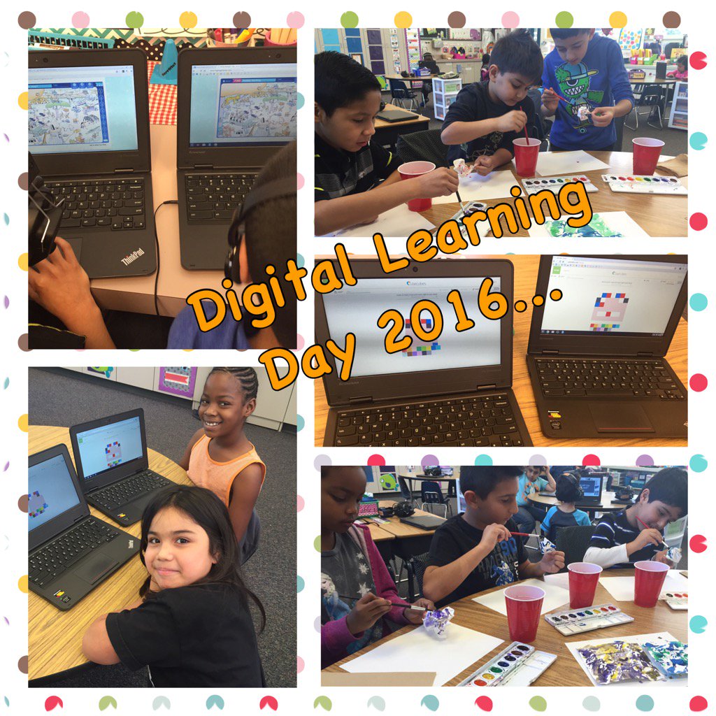 finch_janna's tweet image. #cvDLD16 success! Watercolor art to go w/ our Ish project, new sites to explore, &amp;amp; we love usecubes.com.