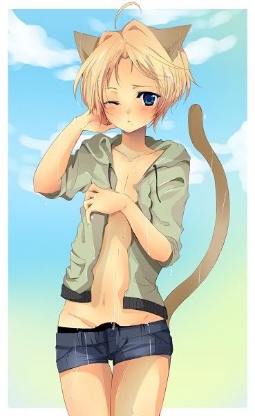 he looked at the other blushing as he didn't think anyone would be there at the lake #OpenRp #OpenDM #YaoiRP #AnyRP