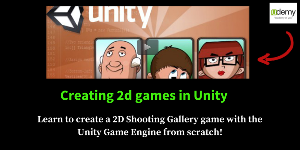Get_Coupons_Now's tweet photo. #udemy #unity #2d - Creating 2d games in Unity -->  https://t.co/Qwgr1RzazM https://t.co/dXLdhCCd4o