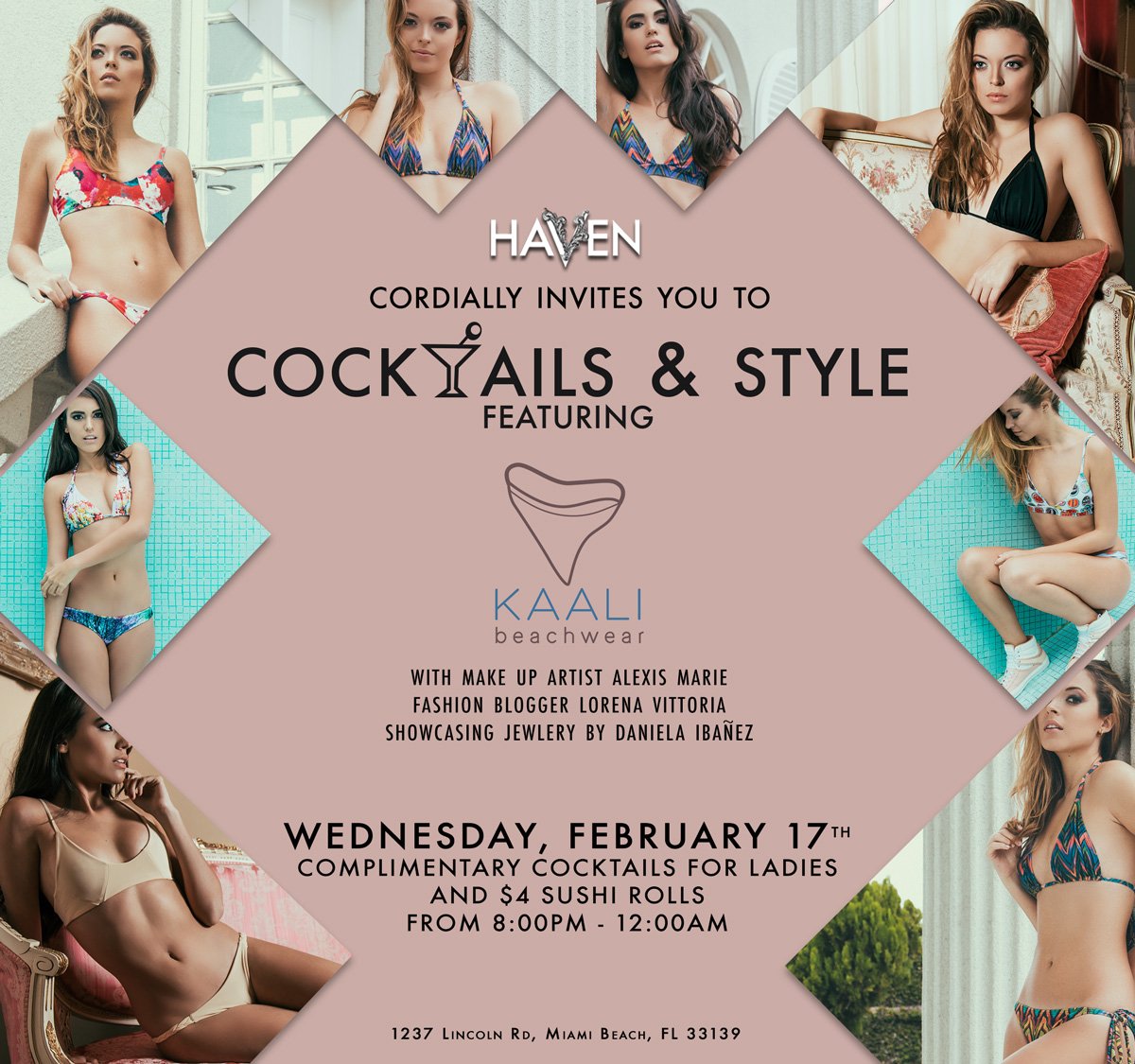 Ready to see the looks that will be all over #MiamiBeach?

Our #Style event is in full effect with <a href="/kaaliswim/">KAALI Beachwear</a>!