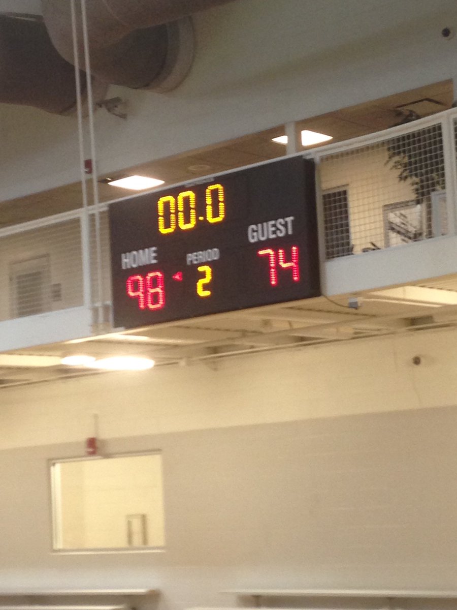 RecJazz's tweet photo. Final Score. The highest our team has ever scored! https://t.co/MlqFF8VBxs