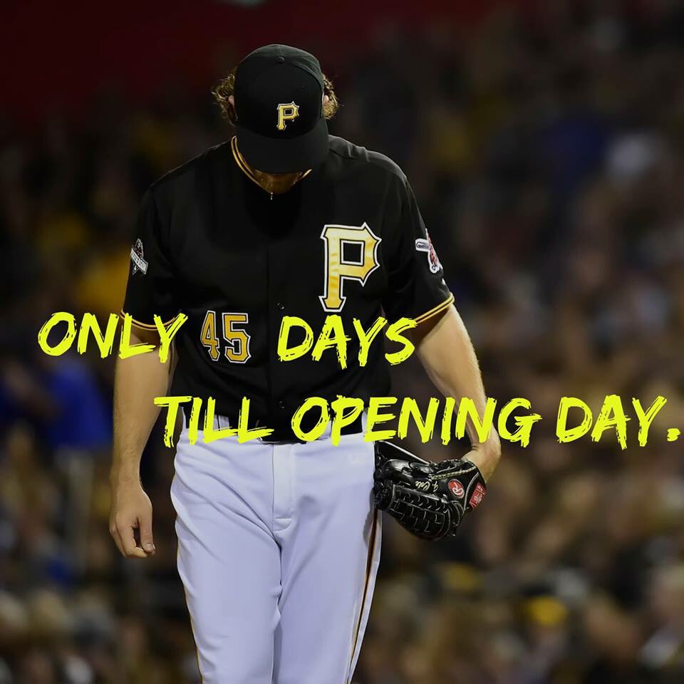 WVUSteveO's tweet photo. 45 days until Opening Day! #Pittsburgh #Pirates #PNCPark #RTJR https://t.co/YcxCvVrnwM
