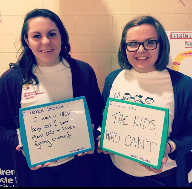 elmiracollegedm's tweet photo. It's #WhyWeDanceWednesday !! This week Meg and Mikayla have shared their reasons for why they dance! π #FTK #ECDM16 https://t.co/jtJHscUazR