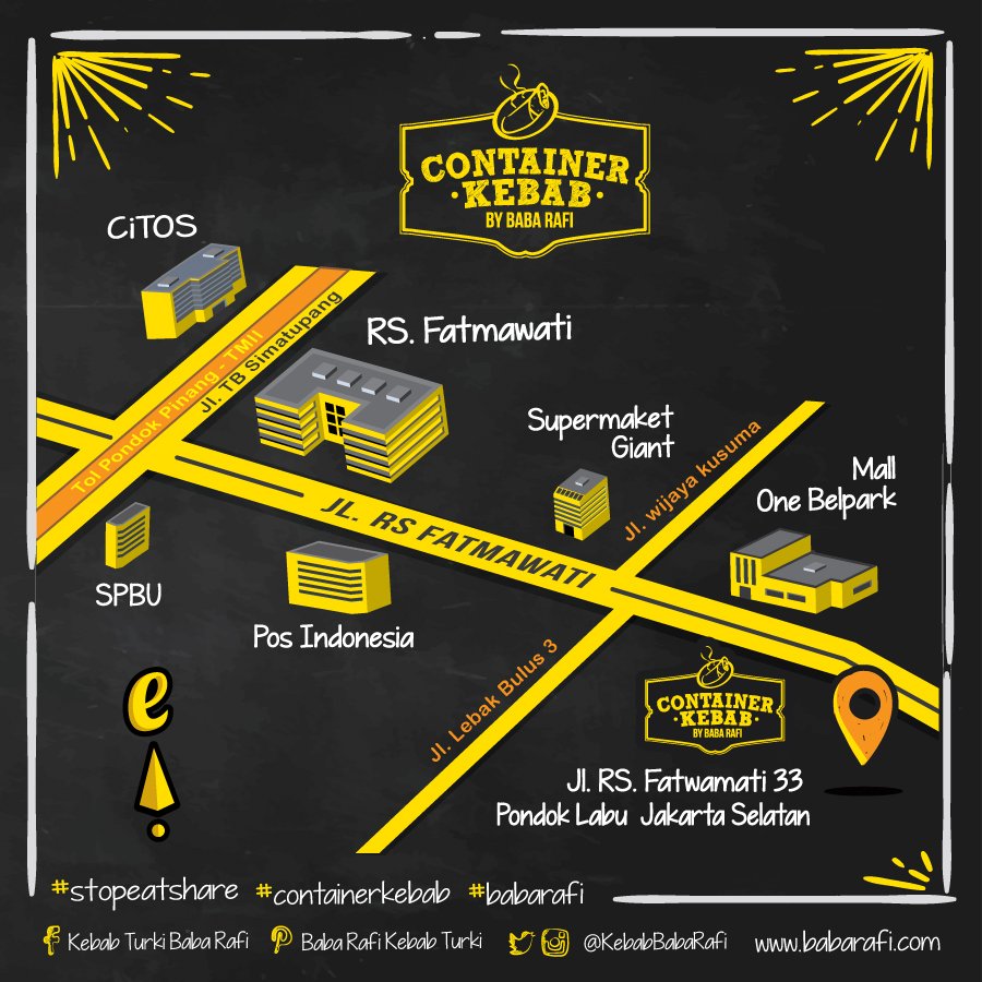 vradiofm's tweet photo. Mau bikin kebab sendiri? Yuk ajak keluarga ke #ContainerKebab @KebabBabaRafi https://t.co/WFlHVE1rZQ
