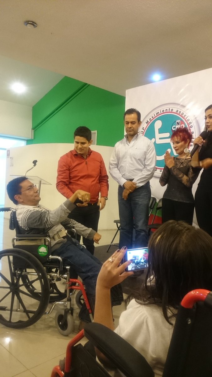 MJsindical's tweet photo. Éxito Juanito en tu nueva encomienda al frente del movimiento de jóvenes con discapacidad @DipAliciaG https://t.co/2SrfcThGtT