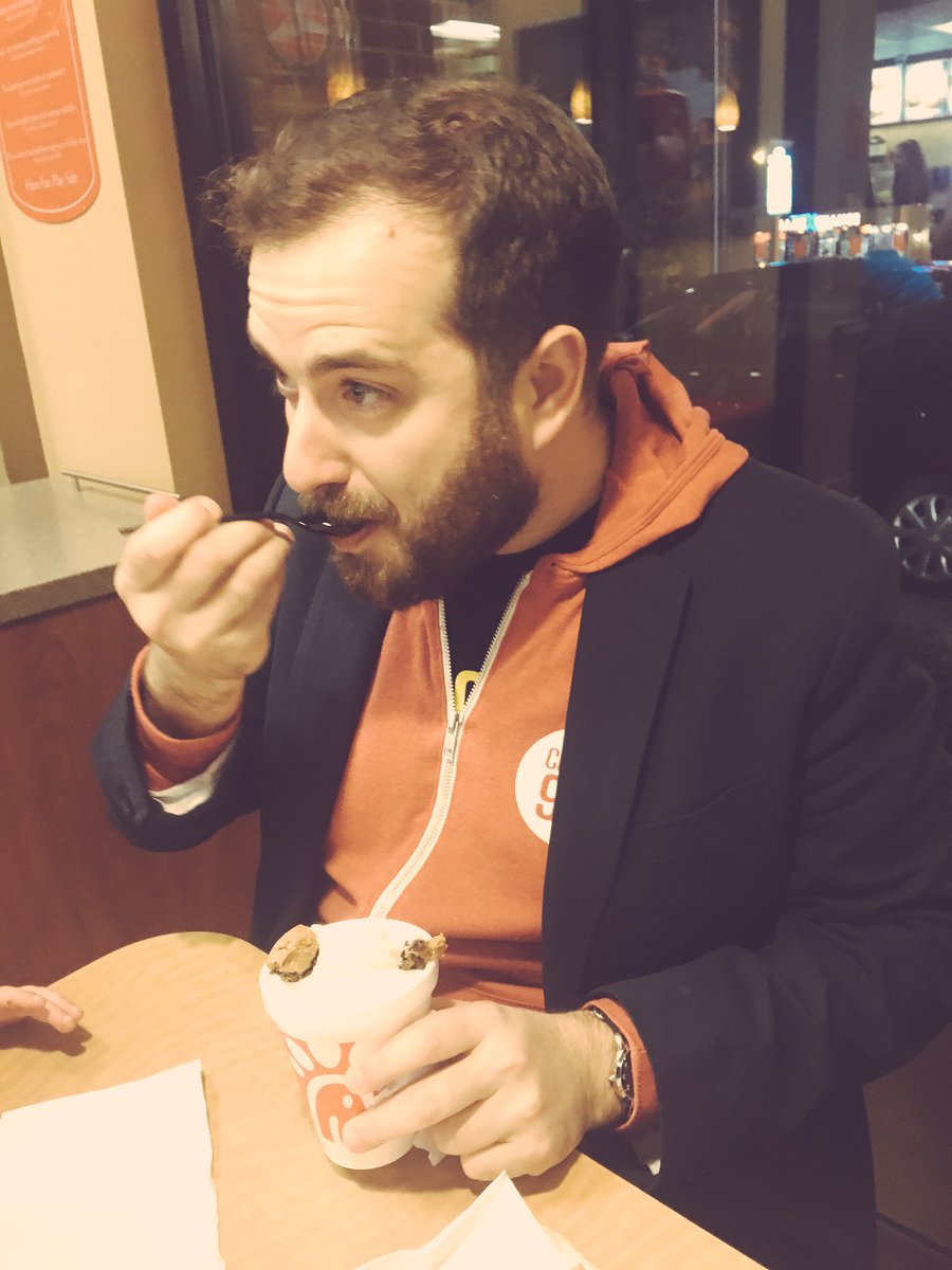 lukepruett's tweet photo. Forgot to troll @jeffreyriddle8 last night.  Whew luckily I remembered tonight. #uberjeff #chickfilAhacks https://t.co/ljI1rdhEPp