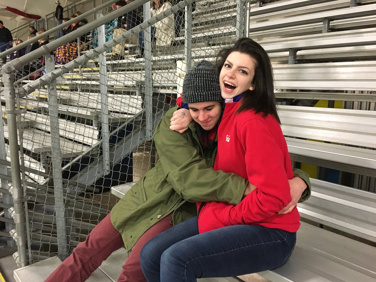 sfieldathletics's tweet photo. Springfield students supporting @bdevils_hockey https://t.co/TOGCB5xd0O
