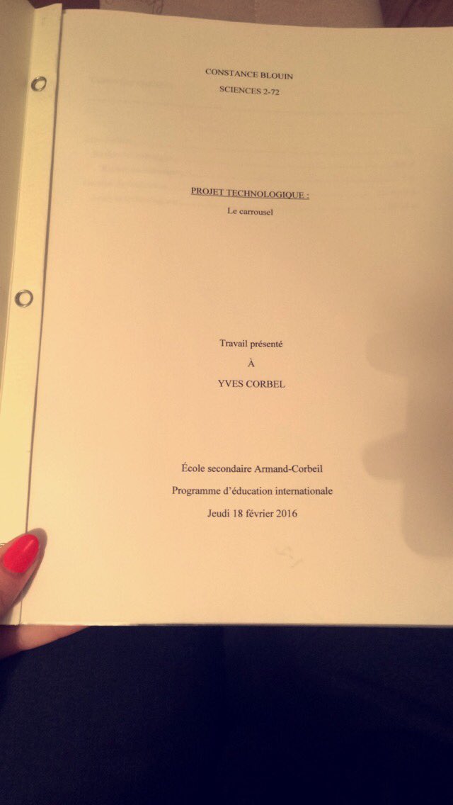 constanceblouin's tweet image. It&apos;s done!!!!!!!!!!! I finish my big Technologic project for science!!!!! 38 pages! #SciencesAndTechnology #Work