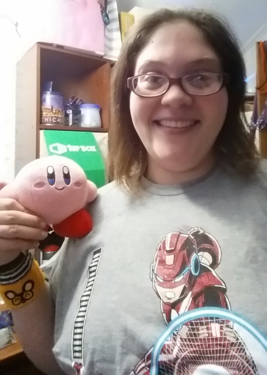 WanderingDruidz's tweet photo. Got a great #1upbox #kirby #MegaMillionaire #advenuretime https://t.co/3gDrwYJfO7