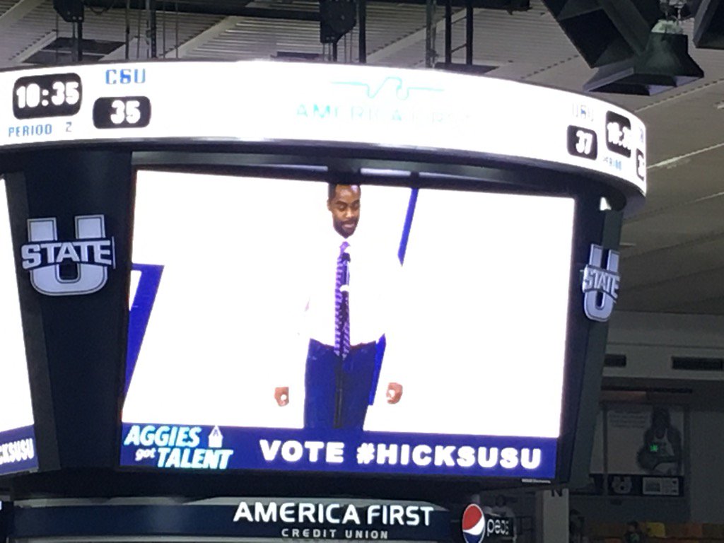 _CoachMattWells's tweet photo. #hicksusu has my vote for Aggies got Talent!!! https://t.co/P2g0NZEX59