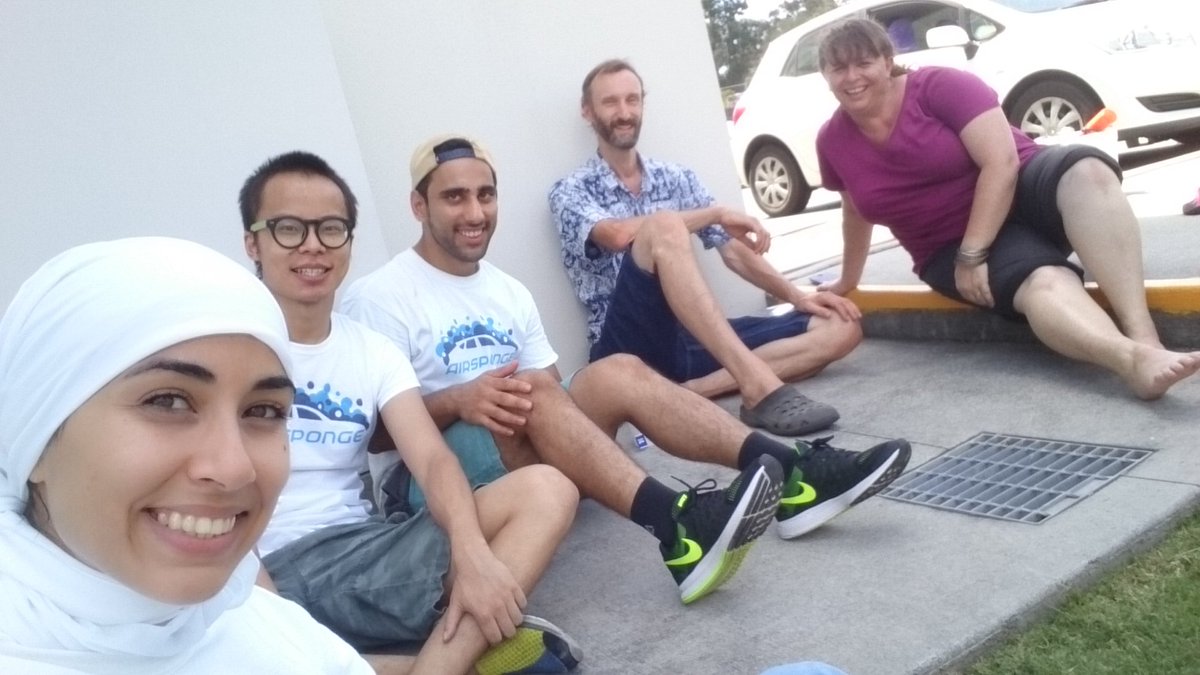 airSpongeCo's tweet photo. Having some quality time with my loyal car washers @CookMedical https://t.co/cpuuNVIH0A