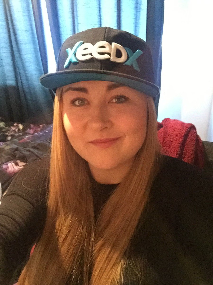sabrinajade19's tweet photo. Xeedexpectations today people !! Check out @XeedX and give them a follow , Thanxs for the hat guys love it !! https://t.co/svzt0INLNp