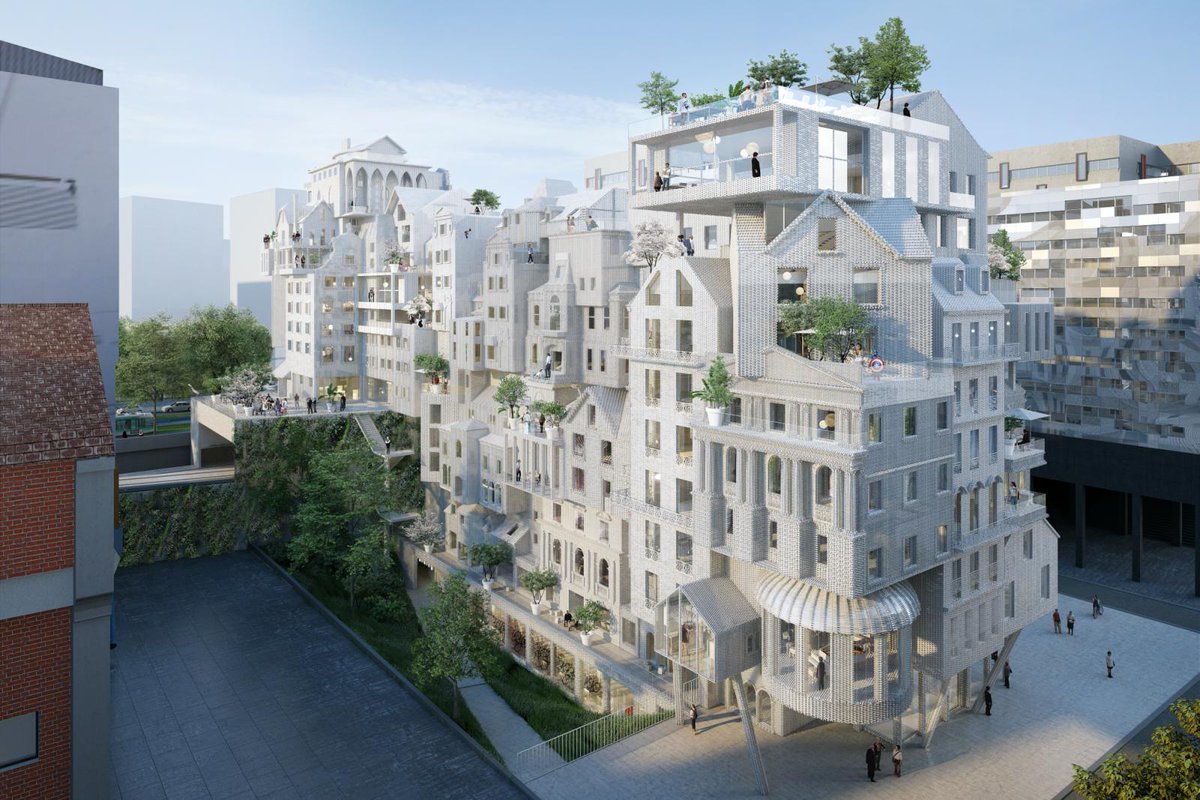 aasarchitecture's tweet photo. Reinventing Paris, Paris by us Paris for us  by Peripheriques Marin+Trottin Architectes
https://t.co/6U62EfnwH2 https://t.co/Q3Cngyidvh