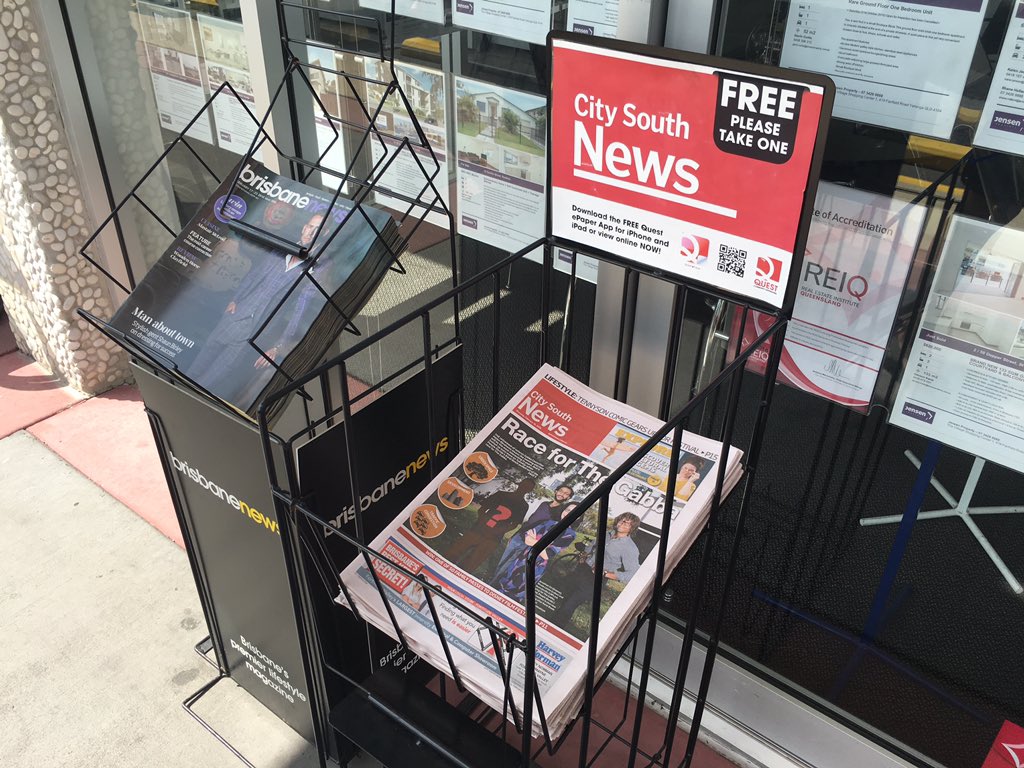 fel_caldwell's tweet image. #CitySouthNews is on newsstands today, with the race for The Gabba on p1 #bnevotes #brispol #bccvotes @leah_kidd_