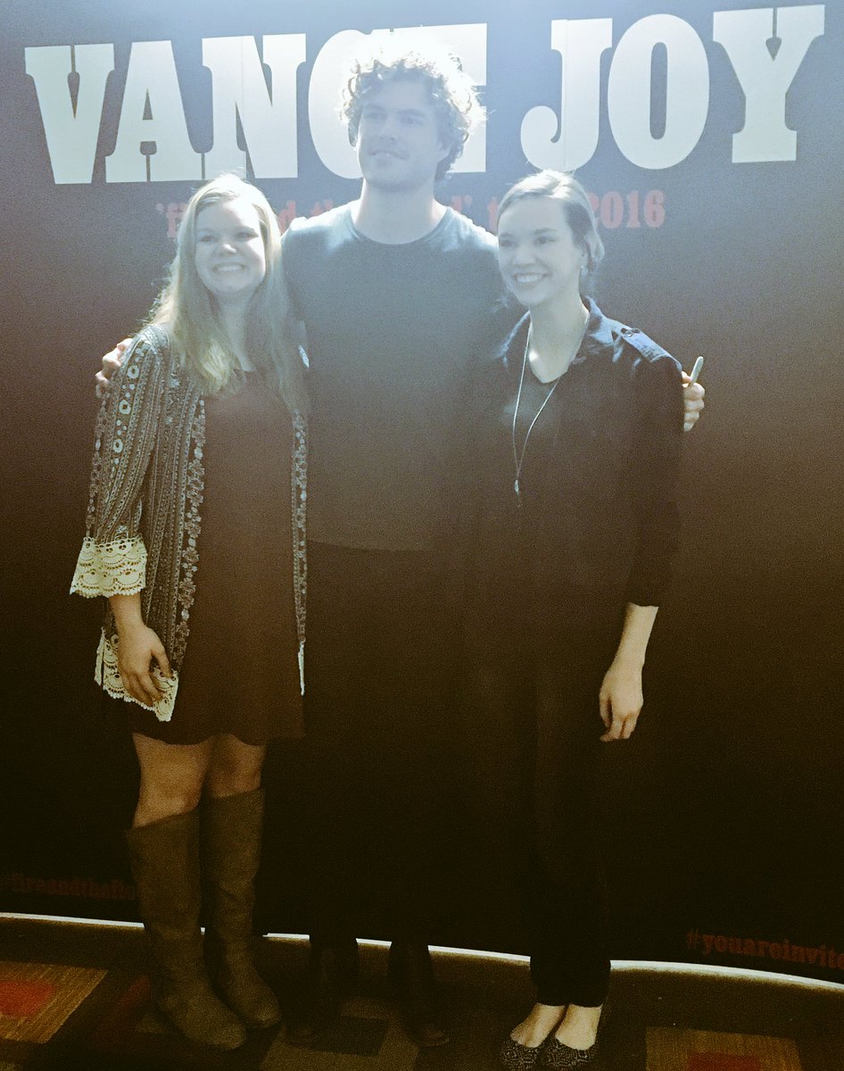 vancejoy's tweet image. Thank you so much KC for a great night and selling out that beautiful venue! #youareinvited #fireandthefloodtour