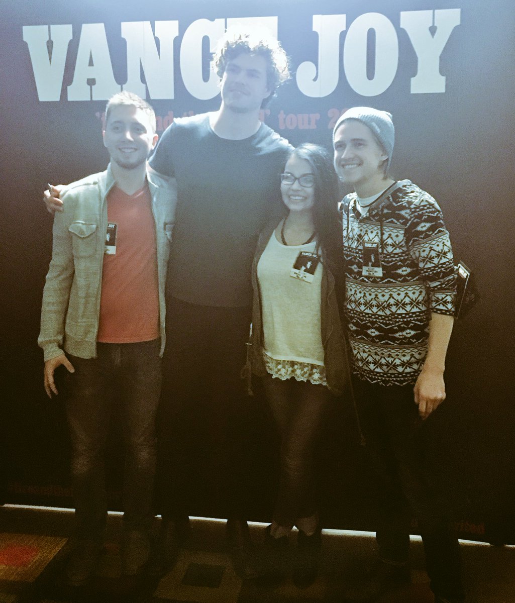 vancejoy's tweet image. Thank you so much KC for a great night and selling out that beautiful venue! #youareinvited #fireandthefloodtour