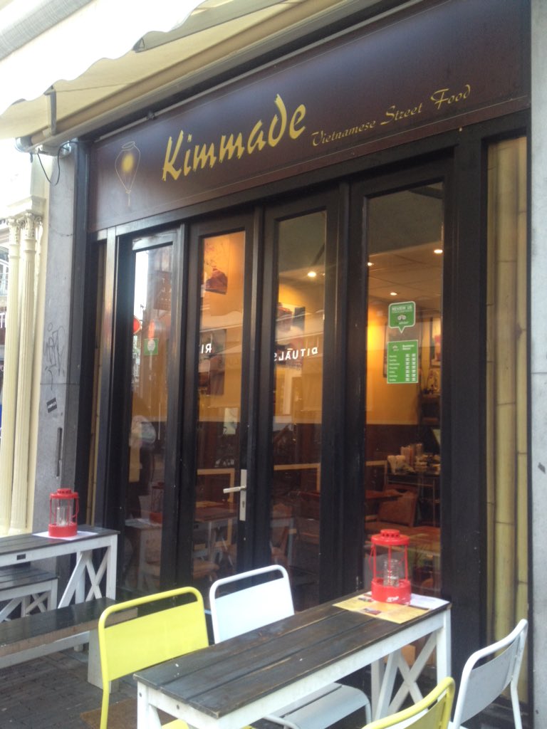 PhenomenalGlobe's tweet photo. Oh #Kimmade in Utrecht, I am so glad I found you. Bánh mì, I have missed you so much! #VietnameseFoodIsTheBest https://t.co/IbrM4D3Ztg