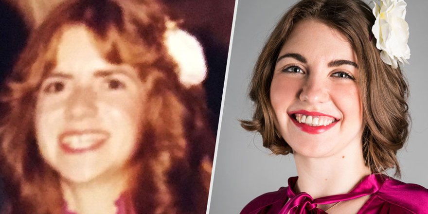 people's tweet photo. This editor got a makeover (for a good cause) to become...her mother! https://t.co/4iC2TZCyxP https://t.co/nJwM9e0ef2