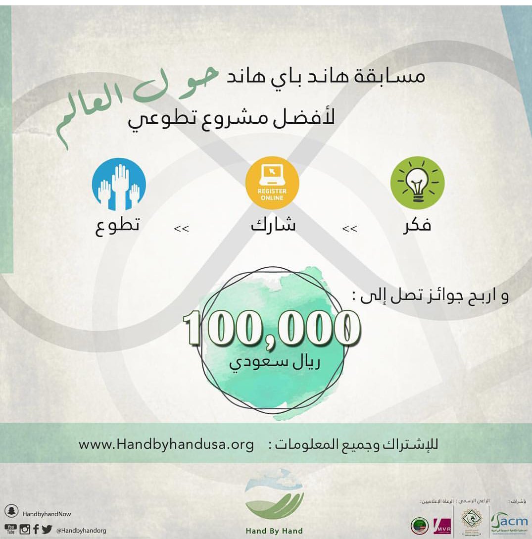 mobt3thadublin's tweet photo. بداء التنافس .. لعمل الخير و من اجل الخير .. شاركوا في المسابقة وساهموا في وضع البصمه..للتفاصيل 
@Handbyhandorg https://t.co/gXSfJSPBpW