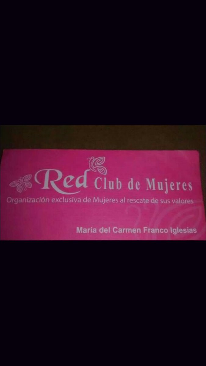 MariaFrancoI's tweet photo. Unete a nuestra RED Mujeres Gerentes de Hogar, Pensionadas, Profesionales, Ejecutivas , Empresarias. https://t.co/5MwDJF7ddK