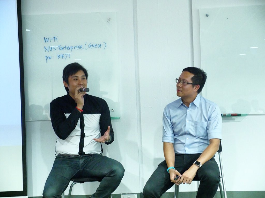 SPHplugandplay's tweet photo. The Evolving Media Landscape in Singapore was a huge success thanks to Koh Weng Wai and Rudy Lim. #startup #success https://t.co/LfCabHNBru