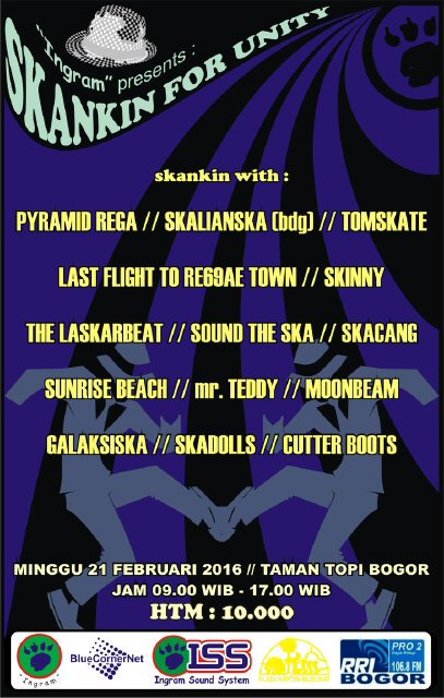 21 FEBRUARI 2016 at Taman Topi BOGOR, w/ <a href="/LastFlight_TRT/">LastFlightToRe69ae</a> <a href="/TomSKAteSKA/">Tomskate</a> <a href="/group_pyramid/">Pyramid REGA</a> <a href="/SKALIANSKA_ID/">OFFICIAL SKALIANSKA</a> <a href="/TheLaskarBeats/">The Laskar Beats</a>