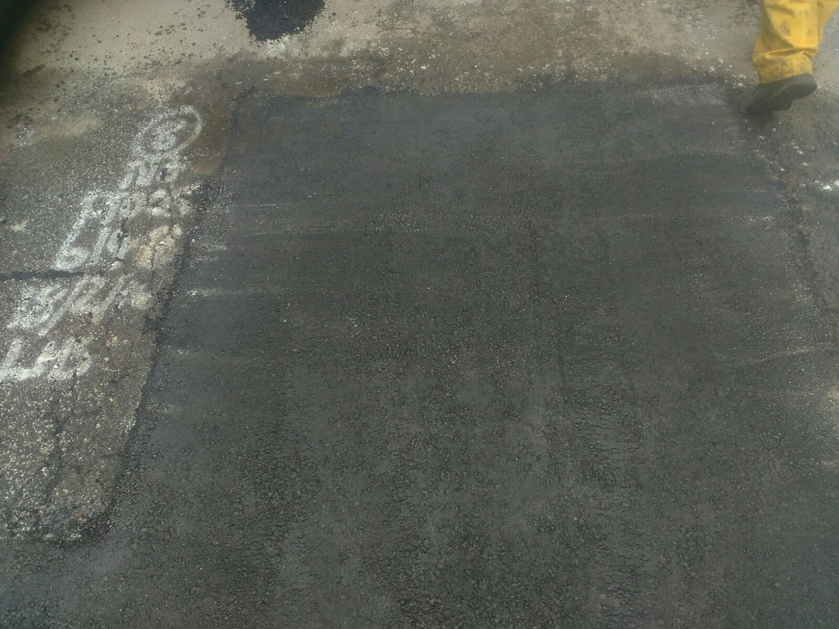 jkrmanjung's tweet photo. #zeropothole target kami @JKRMalaysia @JKRPERAK @RakanKKR https://t.co/LYEHC5CClx