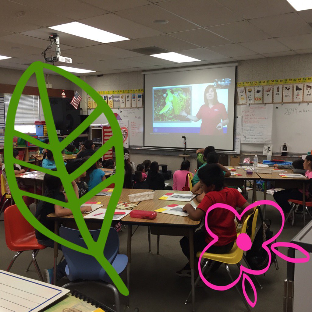 MrsMilici's tweet photo. Videoconferencing to Pennsylvania to learn about the plant life cycle. So awesome! #inaeagles https://t.co/7agUhPIL29
