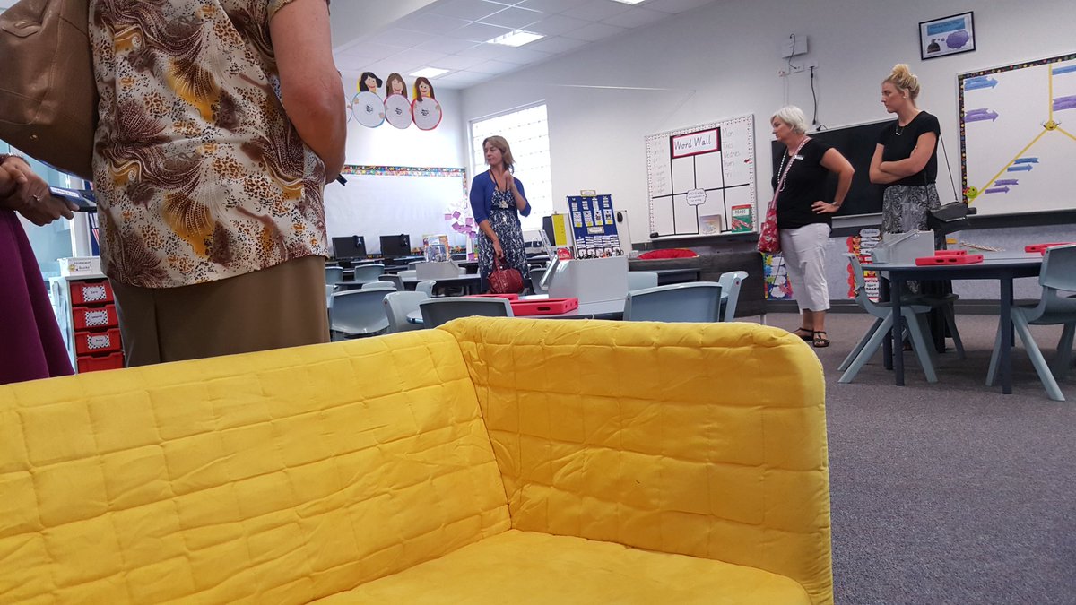 d_groenewald's tweet photo. Out goes the teacher desk at St Thomas's year 2; in are collaborative spaces #ceowa #cathdiglearn #edtech https://t.co/U906tepIse