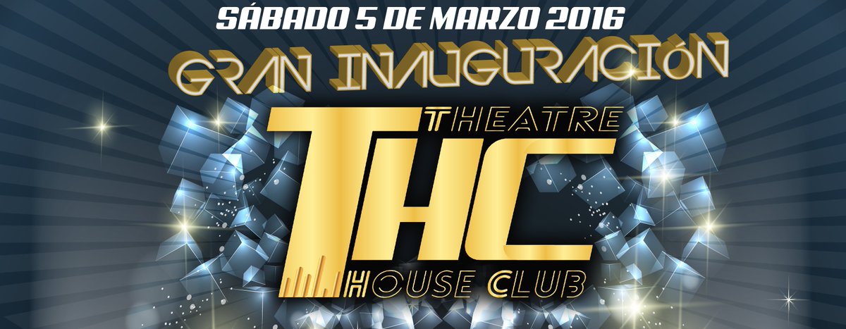 infoTHC's tweet image. 5 de Marzo de 2016, apertura de puertas oficial de THC, tu nuevo club de House en Navarra