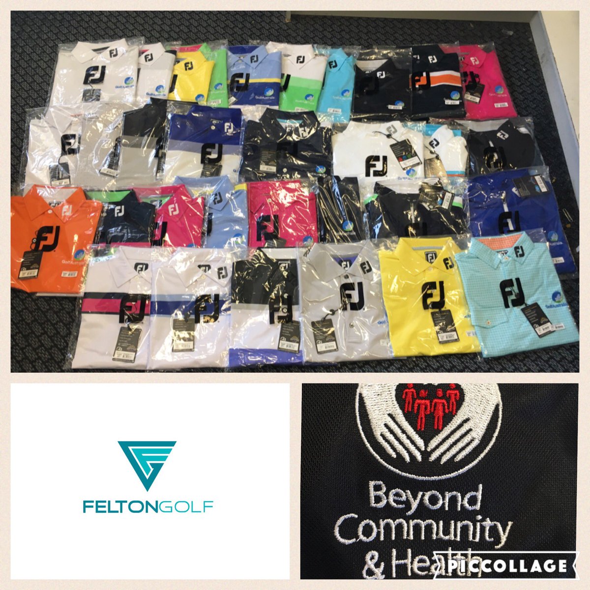 JarrydFelton's tweet photo. Loving the new @FootJoy clothing ready for @PerthIntl thanks @titleist_anz @GolfAust #BeyondCommunity&amp;Health https://t.co/t7yT0Do6Jl