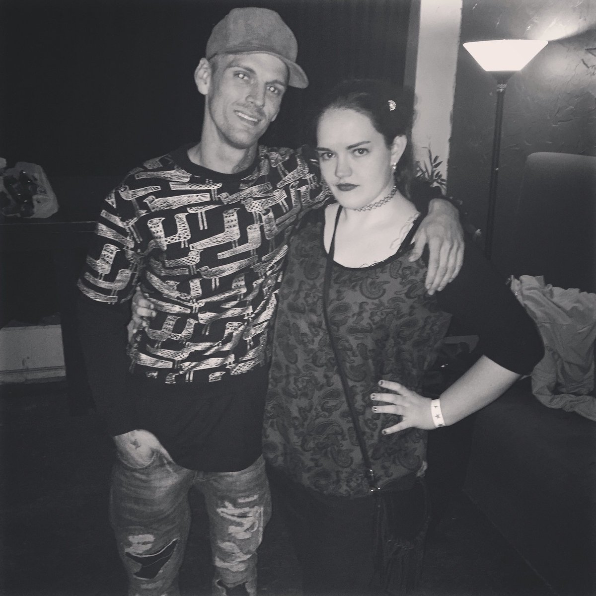 mgmsong's tweet photo. My 11:11 wish from when I was 5 finally came true! I met my childhood crush @aaroncarter tonight and it was awesome! https://t.co/TiSdBrXTpa